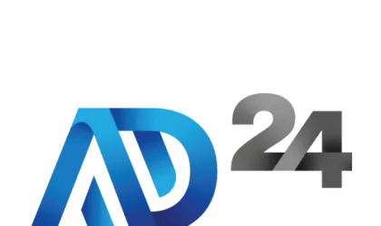 AD24 logo for contacts