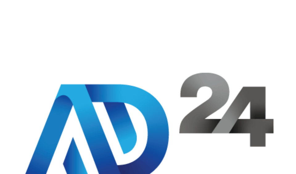 AD24 logo for contacts