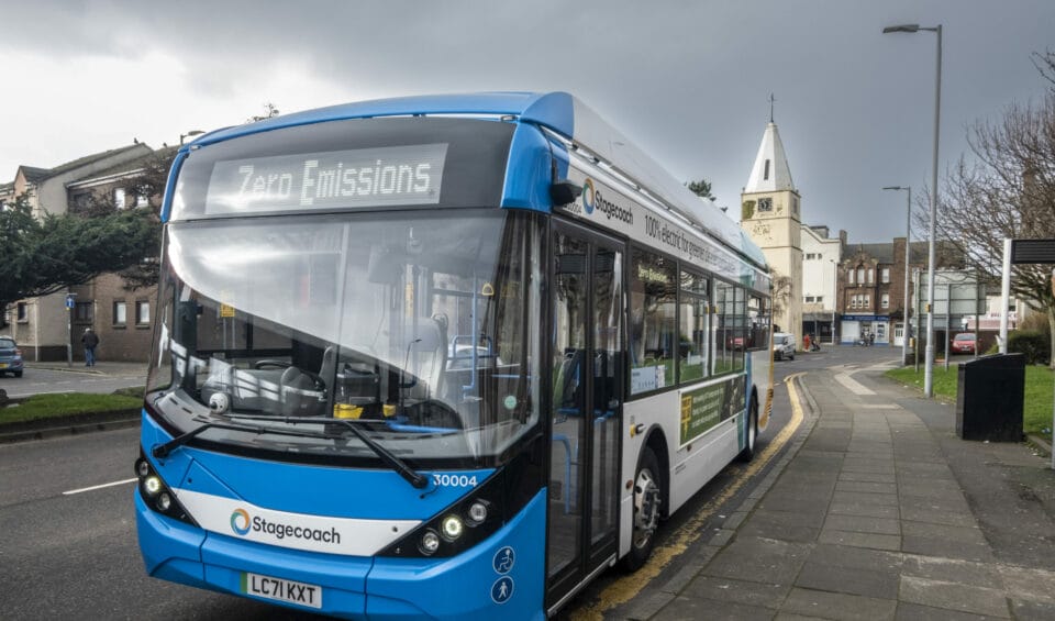 Stagecoach Electric BusPic Peter Devlin