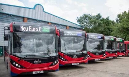 Five-Alexander-Dennis-Enviro200-for-Galleon-Travel