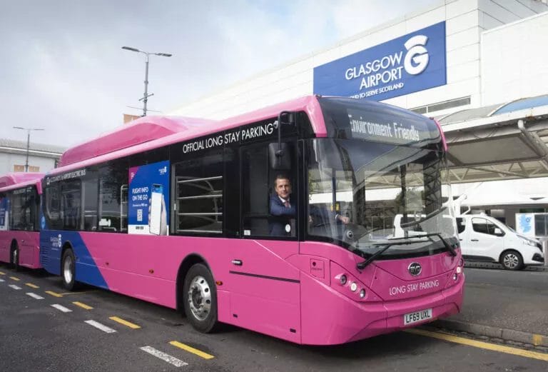Glasgow Airport BYD ADL Enviro200EV (2)