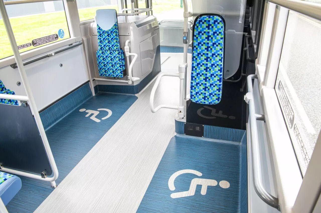 Alexander Dennis Enviro400EV interior (10)