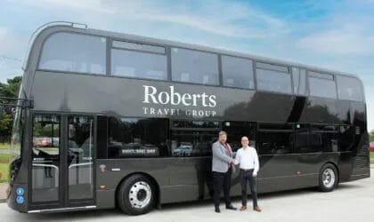 Alexander Dennis Enviro400 for Roberts Travel Group