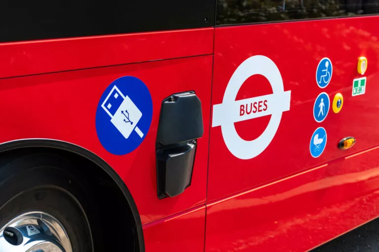 Alexander Dennis Enviro400EV for London detail