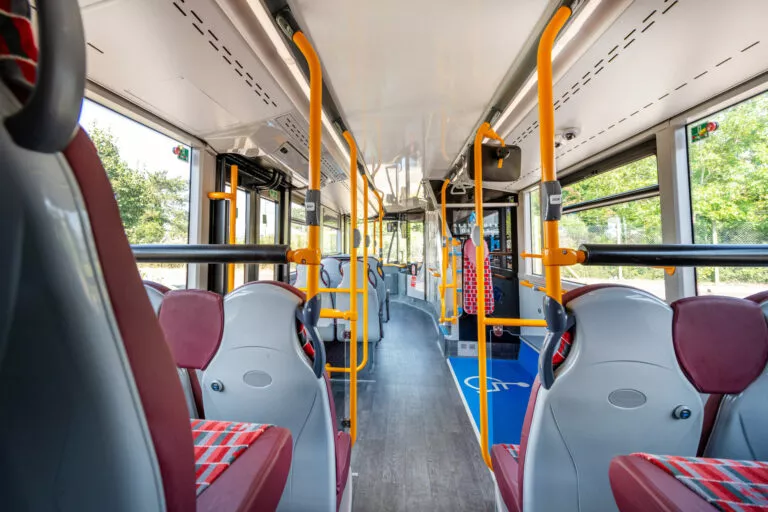 Alexander Dennis Enviro400EV for London interior (2)