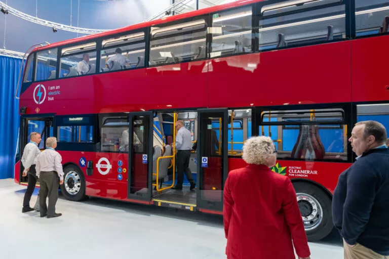 Alexander Dennis Enviro400EV for London launch