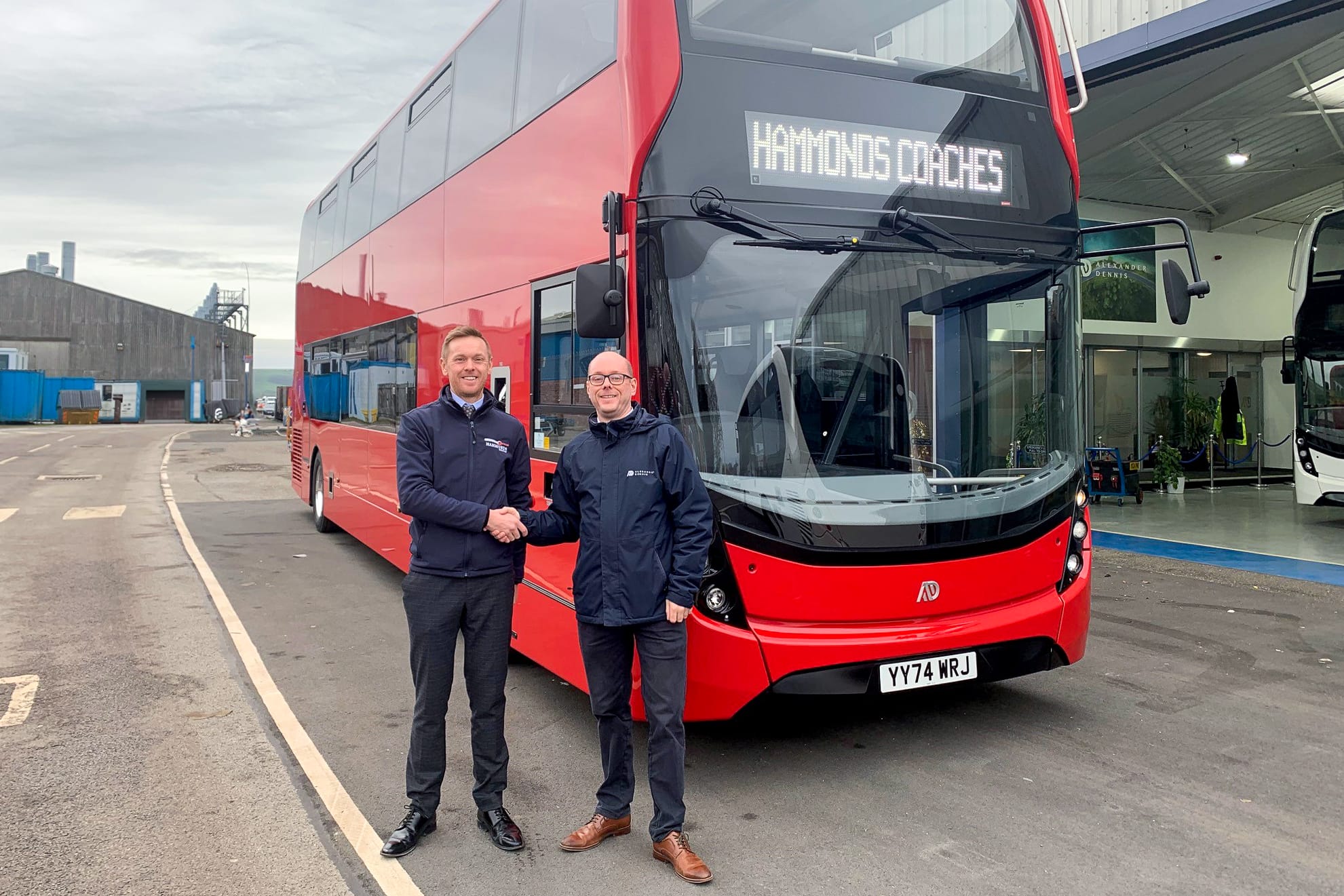 Stock availability ensures quick delivery of Alexander Dennis