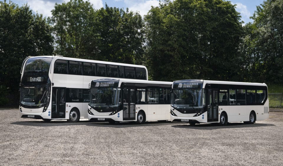 Alexander Dennis Enviro200 and Enviro400 stock