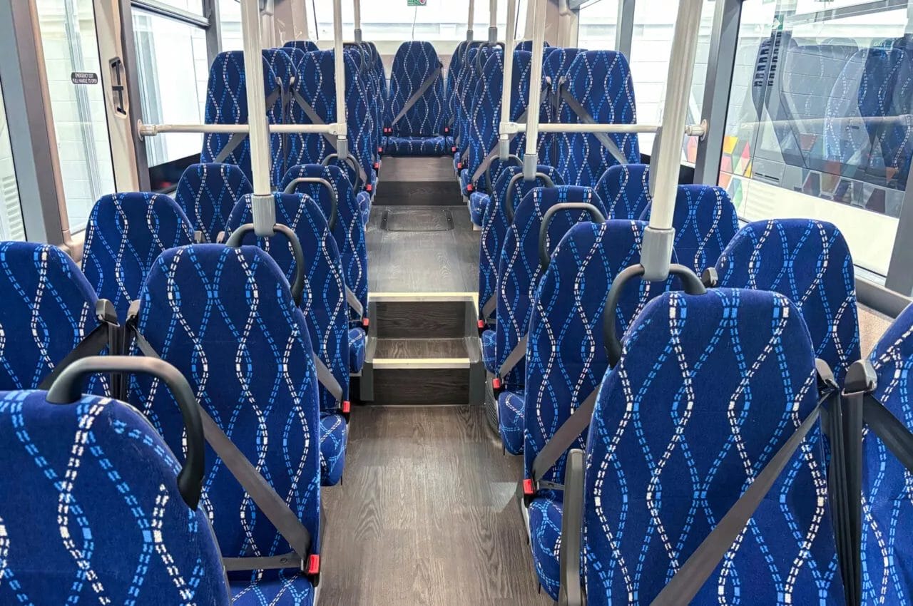 Alexander Dennis Enviro200 stock interior