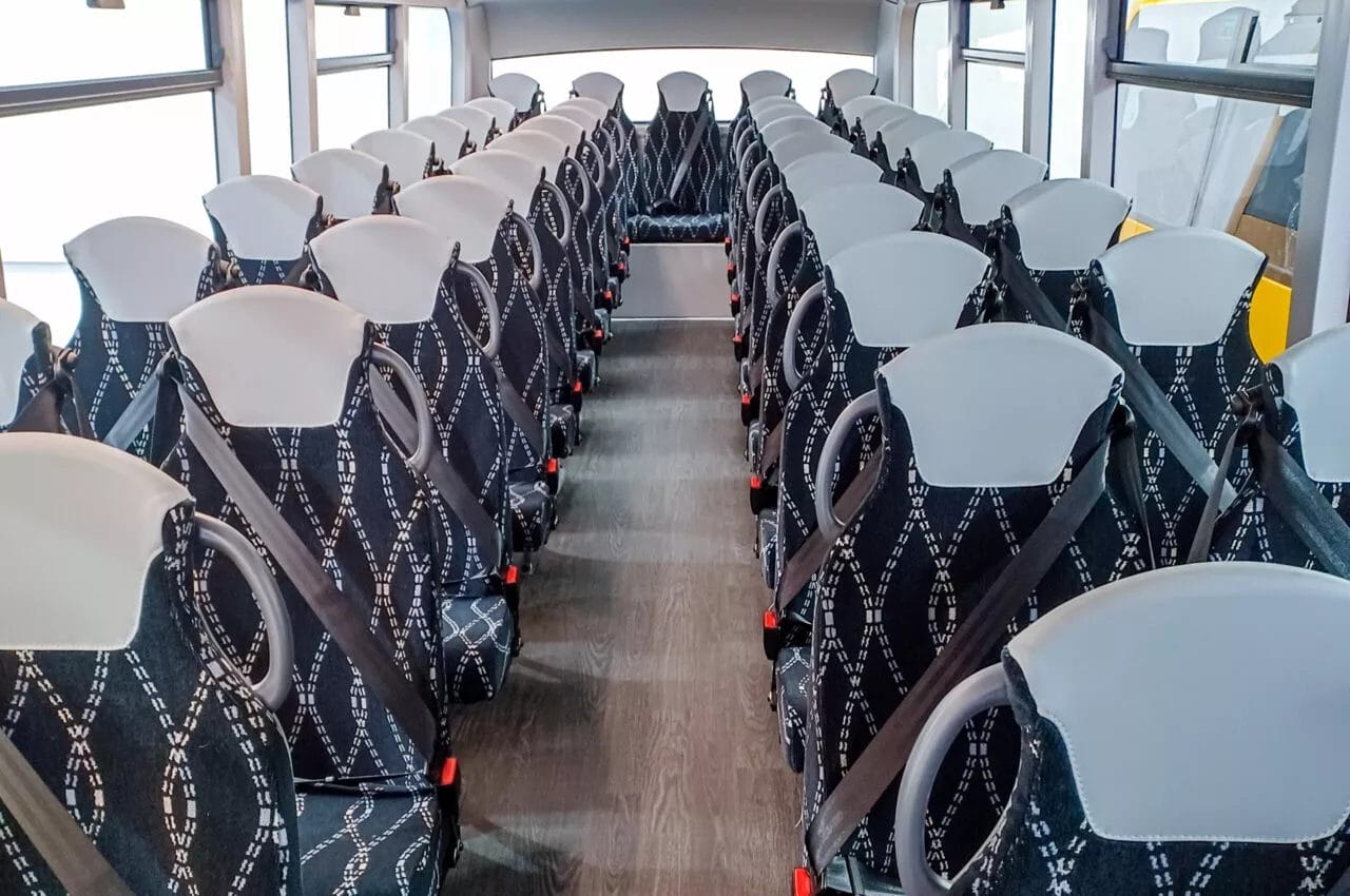 Alexander Dennis Enviro400 stock interior