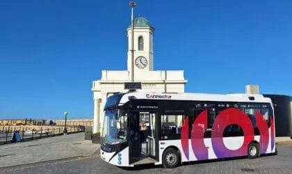 Alexander Dennis Enviro100AEV wins Self-Driving Industry Award