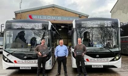 Alexander Dennis Enviro200 for Wilson’s of Rhu