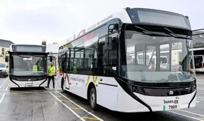 Alexander Dennis Enviro100EV for Guernsey